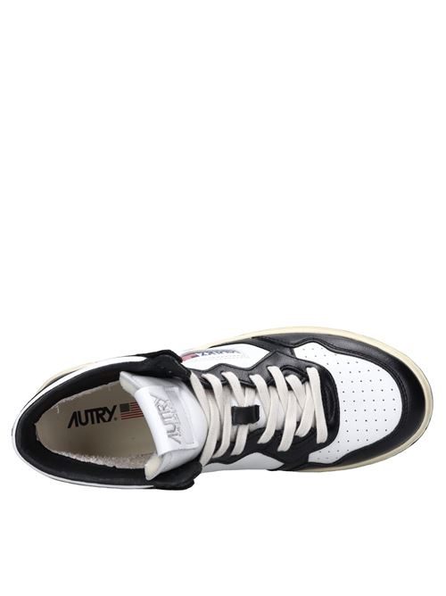 Sneakers in pelle AUTRY | AUMM WB01BIANCO-NERO